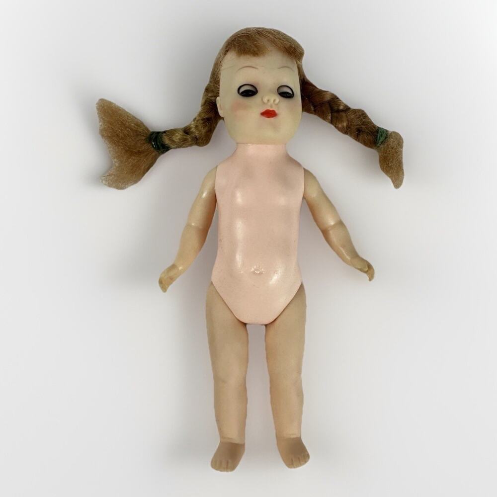 Vintage Hong Kong Doll No.7013 Symbol of Quality 1960s Sleep Eyes